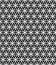 Vector modern seamless sacred geometry pattern flower of life, black and white abstract