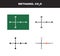 Vector molecule of methanol or methyl alcohol in several variants - organic chemistry concept