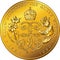 Vector money gold coin Dollar Bermuda