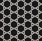 Vector monochrome seamless pattern with delicate geometric grid, mesh, lattice