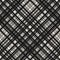 Vector monochrome seamless pattern with diagonal cross lines, square grid, net