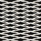 Vector monochrome seamless pattern with mesh, grid, diagonal cross lines, ropes