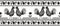 Vector monochrome seamless Ukrainian national ornament flowers and roosters. Ethnic endless pattern, border, frame of Slavic