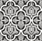 Vector monocrome seamless oriental national ornament, background. Endless ethnic floral pattern of Arab peoples.