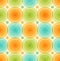 Vector multicolor background Pattern with glossy circles Geometric colorful template for wallpapers, covers