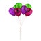 Vector Multicolored Colorful Balloons