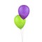 Vector Multicolored Colorful Balloons