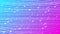 Vector Music Notes in Blue and Pink Gradient Background with Shining Curves Texture