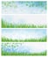 Vector nature backgrounds.