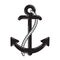 Vector Nautical Anchor Logo. Icon. Maritime.