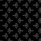 Vector Neural Network Technology outline dark seamless pattern