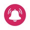 Vector notification bell icon