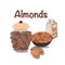 Vector Nutrition nuts food almonds.