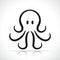 Vector octopus icon design