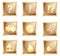 Vector original gold icon