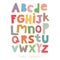 Vector paper alphabet