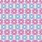 Vector pastel pink and blue petal flowers seamless pattern background