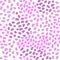 Vector pattern with dots, polka dots of pink delicate shades on a white background