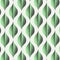 Vector pattern, repeating gradients effect with abstract green leaves. user can move a pattern to swatches panel to use it