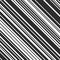 Vector pattern with slanting black stripes