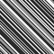 Vector pattern with slanting black stripes