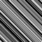 Vector pattern with slanting black stripes