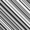 Vector pattern with slanting black stripes