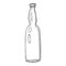 Vector Penciling Sketch Beer Bottle