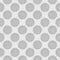 Vector perforated light gray seamless pattern. Industrial abstra