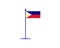 Vector Philippines flag, Philippines flag illustration, Philippines flag picture, Philippines flag image