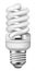 Vector photo-realistic energy saving bulb