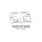Vector piano note book solo logo