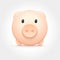 Vector Piggy Money Box Icon
