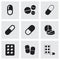 Vector pills icons set