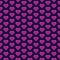 Vector pixel art seamless pattern of cartoon absrtract red or pink led light heart symbol on dark background