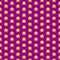 Vector pixel art seamless pattern of yellow or gold abstract stars on velvet violet background