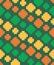 Vector pixel elements diagonally seamless pattern
