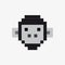 Vector pixel monkey