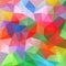 Vector polygon background triangular pattern spring colorful spectrum colors
