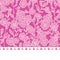 Vector pompom border trim on pink flowers seamless repeat pattern design background print. Perfect for clothing, fabric