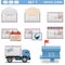 Vector Postal Icons Set 7