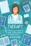 Vector poster of health and medical therapy items