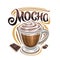 Vector poster for Mocha Coffee