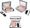 Vector powder blush