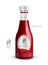 Vector premium ketchup ad template
