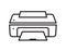 Vector printer icon.