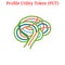 Vector Profile Utility Token PUT logo