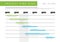 Vector project time plan gantt graph