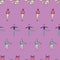Vector Purple Ballet Men and Women Dancers background pattern