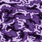 Vector purple camouflage seamless pattern for your design. Fashionable blue  violet camouflage fabric. Vector camo texture.